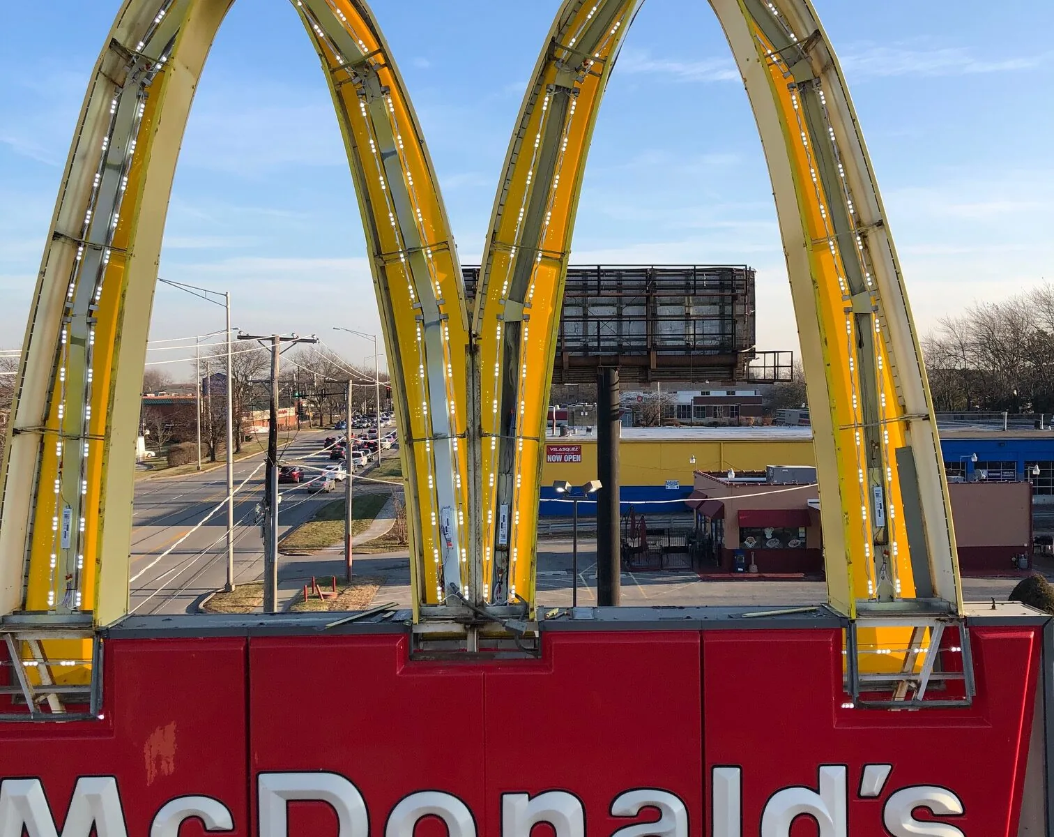 mcdonalds led sign conversion